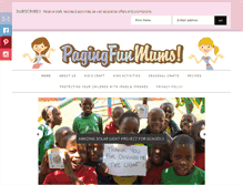 Tablet Screenshot of pagingfunmums.com